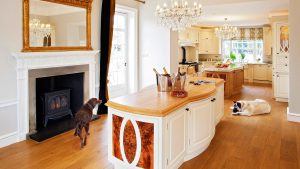 hand painted luxury victorian kitchens by Broadway