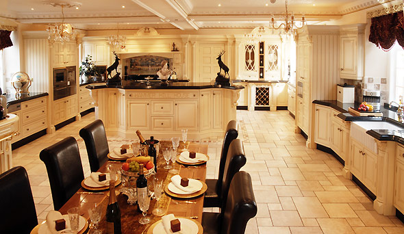 luxury-bespoke-painted-kitchen Brentwood Kitchen Showroom
