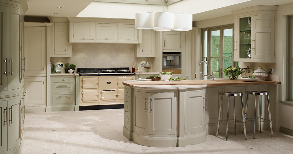 Hand Painted Shaker Kitchens | Broadway shaker kitchen designers