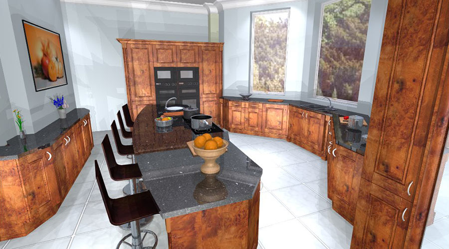 3D Computer Modelled Kitchens