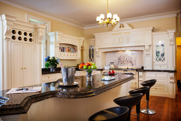 7. An example traditional  bespoke Broadway kitchen with exclusive features