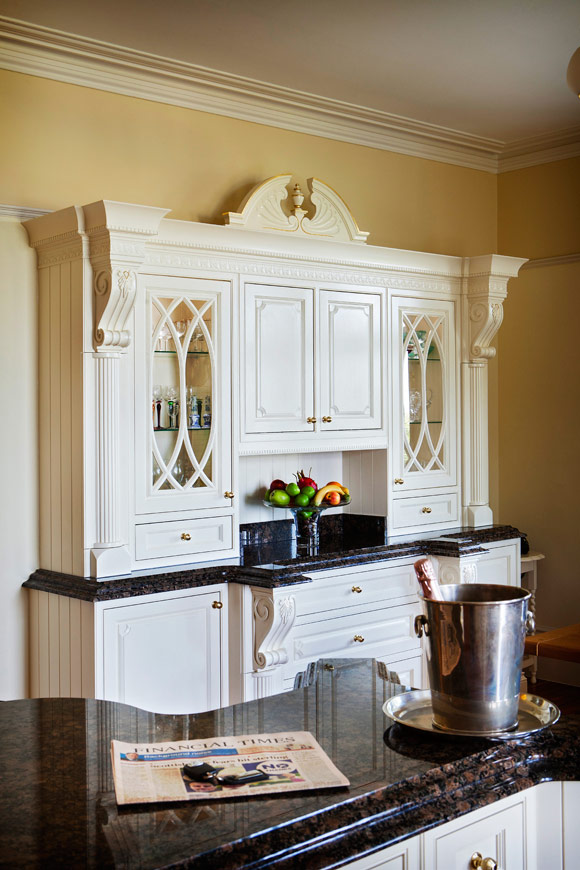 8. A symmetrical Broadway kitchen dresser with exclusive features